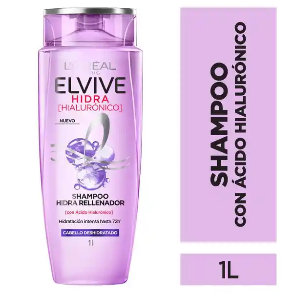 Elvive Shampoo Hidra Hialurónico