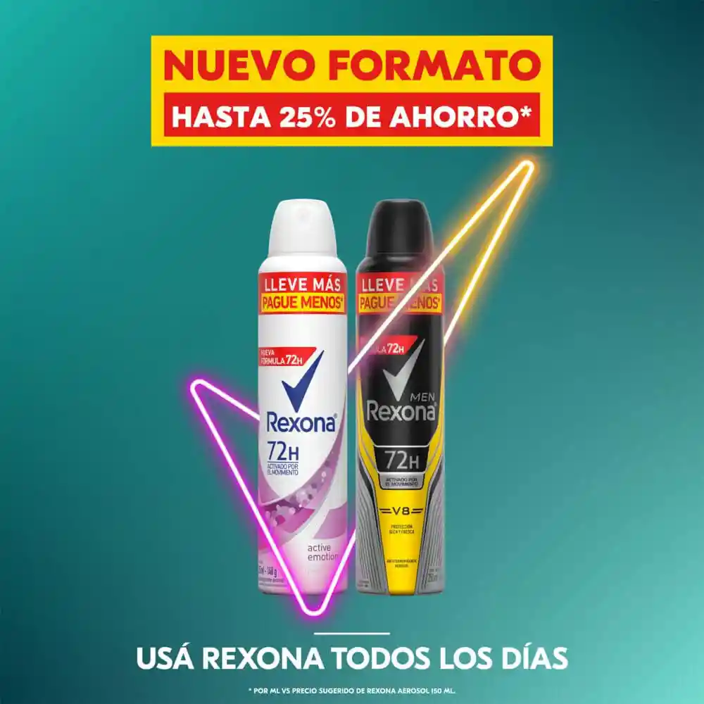 Rexona Antitranspirante Spray Men Big Zise 250 mL