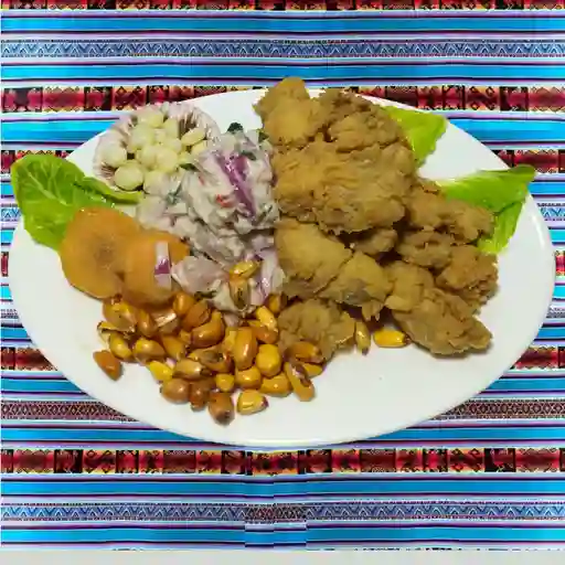 Ceviche carretillero peruano