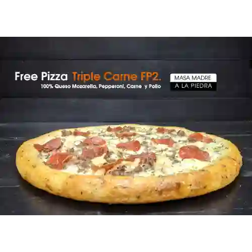 Free Pizza Familiar Triple Carne Fp2