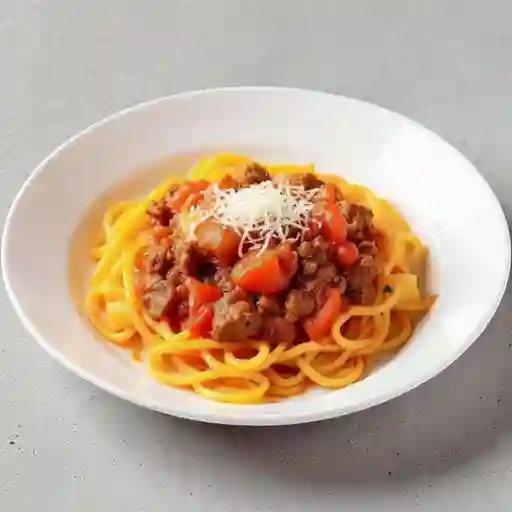 Sorrentinos carne mechada salsa pomodoro