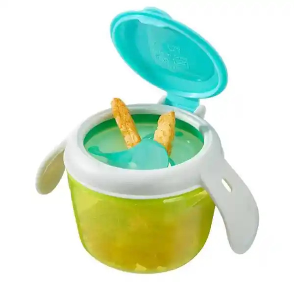 Vital Baby Bowl Para Snacks y Colaciones Verde