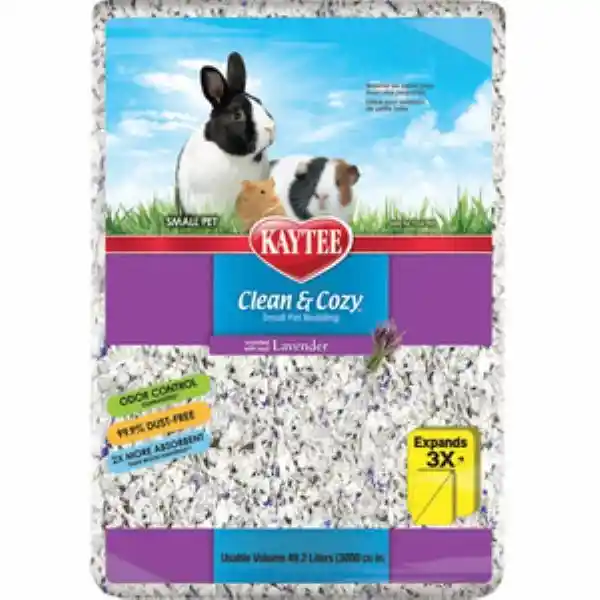 Kaytee Sustrato de Papel Clean & Cozy Esencia de Lavanda