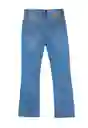 Jean Kids Flare Arctic 292 Niña Azul Talla 6 Años Ficcus