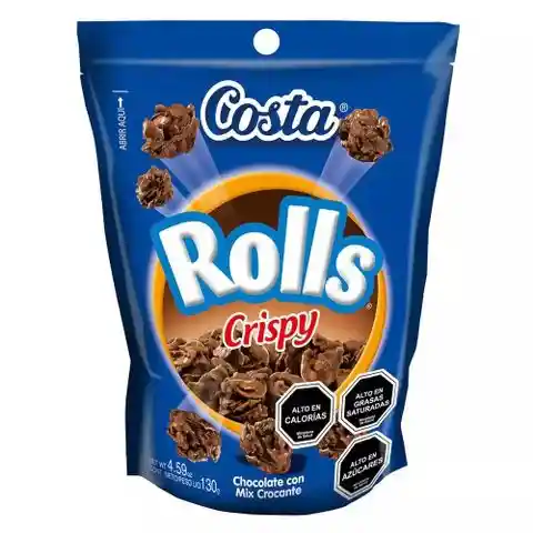 Rolls Crispy con Mix Chocolate Crocante