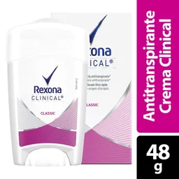 Rexona Desodorante Clinical Classic Mujer en Crema