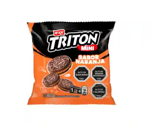 Triton Mini Galleta Naranja