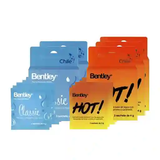 Combo Bentley Lubricante Classic + Bentley Gel Lubricante Hot