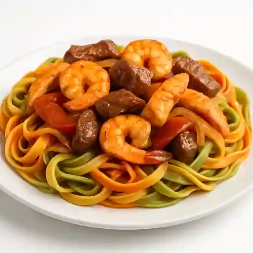 Fetuccini 3 Sabores