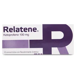 Ketoprofeno Relatene Antiinflamatorios 100 Mg