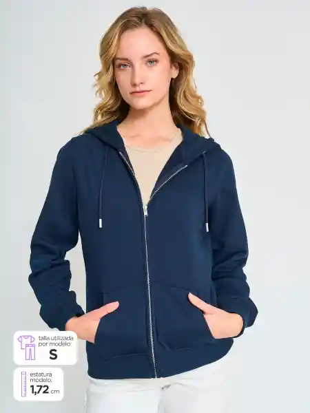 Index Polerón Manga Larga Buzo Ess tt Navy S