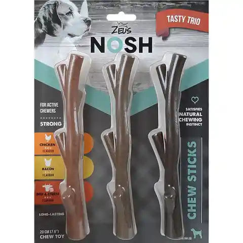 Zeus Nosh Stick Carne Tocino Pollo