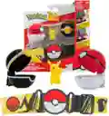 Pokémon Set Cinturón Entrenador + Figura Colección Pikachu