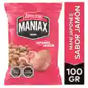 Maniax Maní Japonés Sabor Jamón 100G