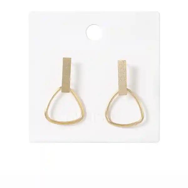 Aretes Geométricos de Metal Modelos Mixtos Miniso