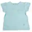 Polera Bebé Niña Menta Talla 12 M Pillín