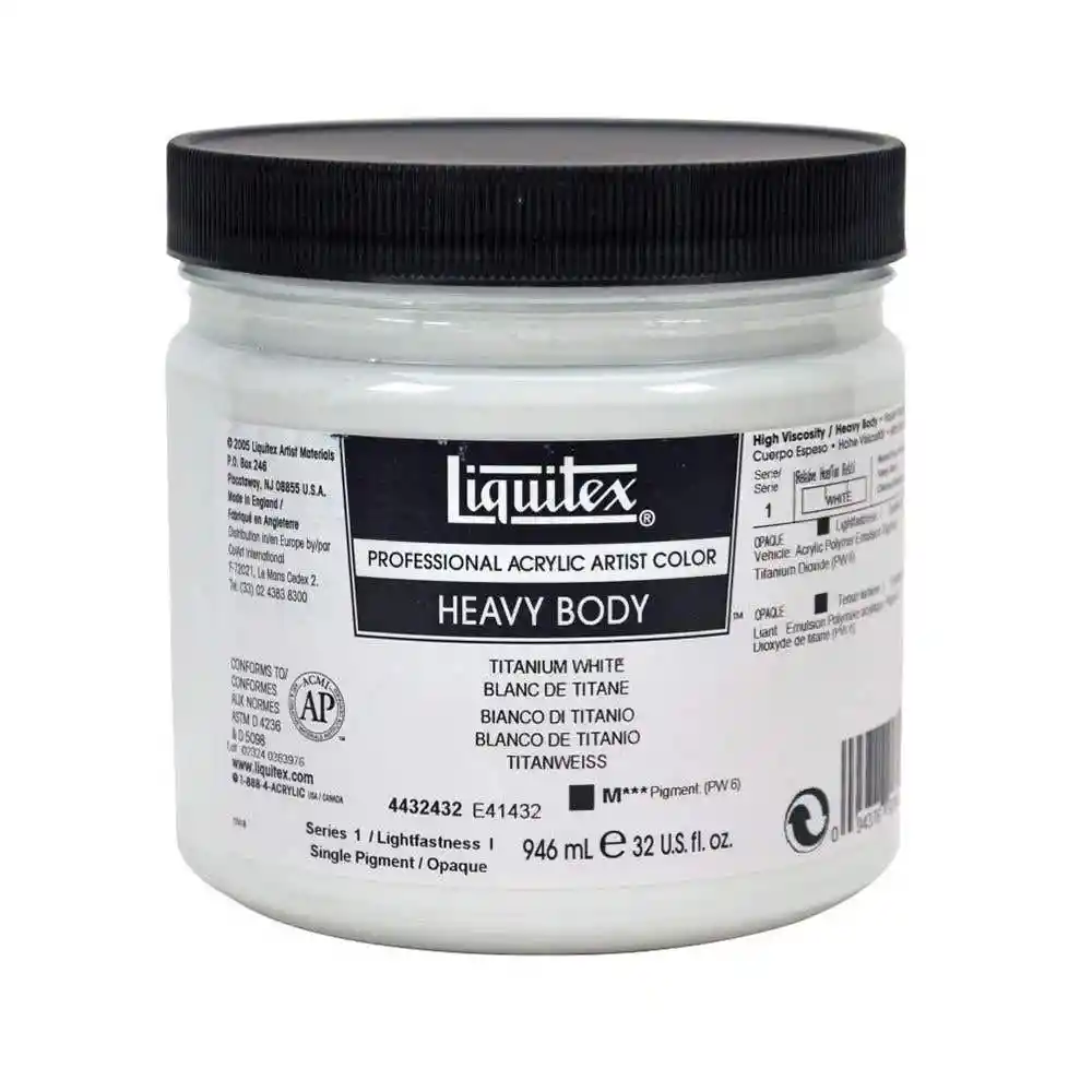 Acrã­lico Blanco Titanio Liquitex