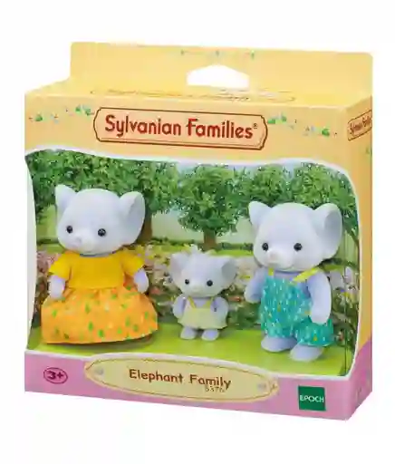 Sylvanian Families Juguete Familia Elefante