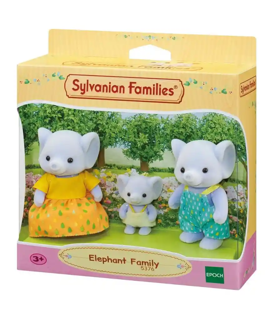 Sylvanian Families Juguete Familia Elefante