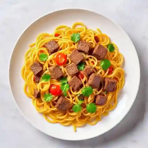 Tallarín Salteado de Lomo