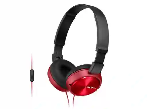 Sony Audifonos Rojo MDRZX310APRCUC