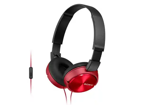 Sony Audifonos Rojo MDRZX310APRCUC