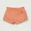 Short Cintura Elástica Damasco Niña Talla 3m