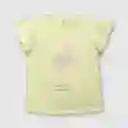 Polera Flamenco Sun de Bebé Niña Amarillo Talla 24M Colloky