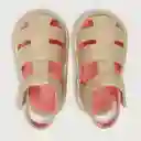 Sandalias Textil Para Bebé Niño Dorada Talla 17