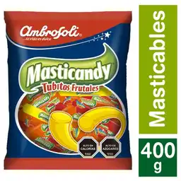 Ambrosoli Caramelos Masticables Sabor Frutal Tubitos