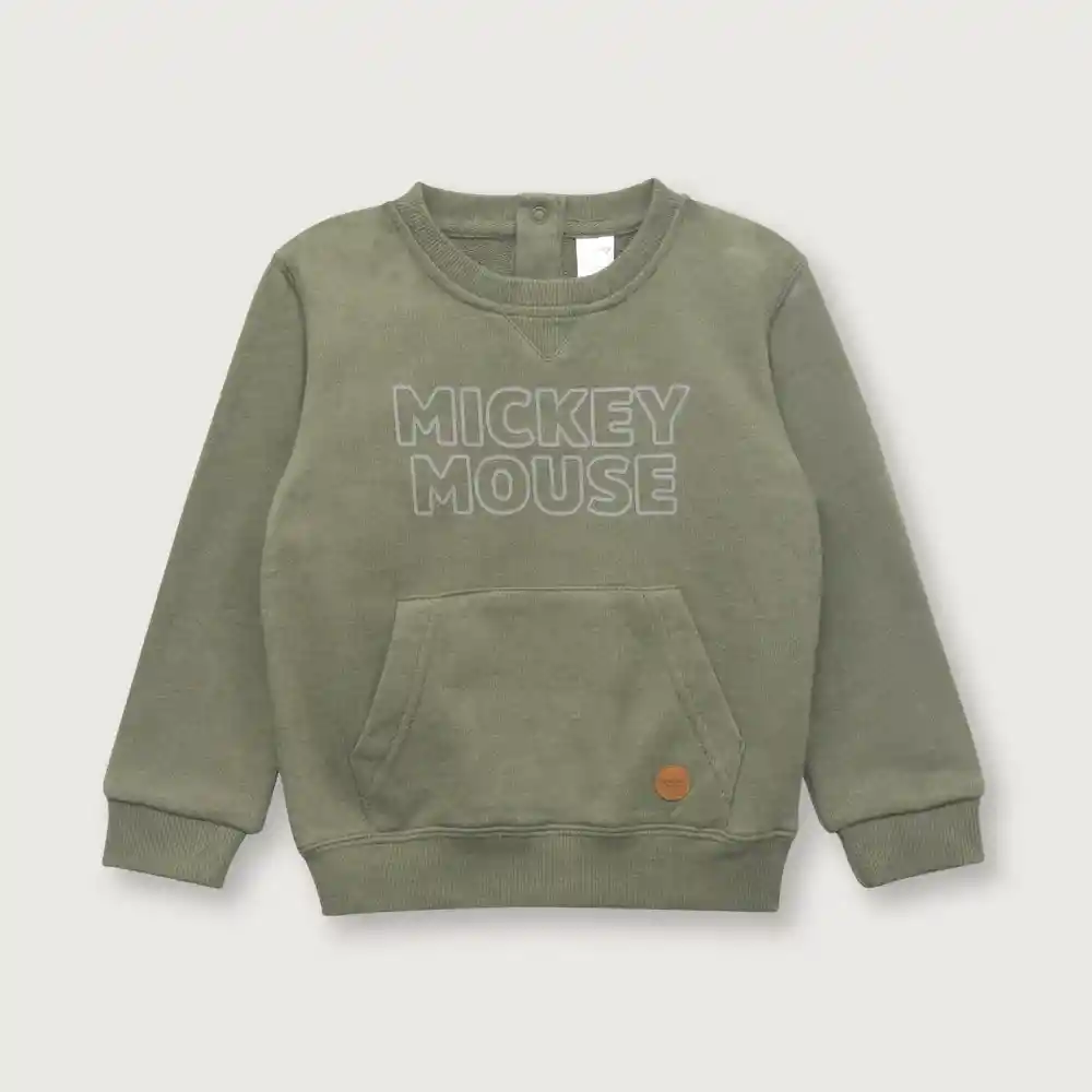 Polerón De Niño Verde Talla 2a