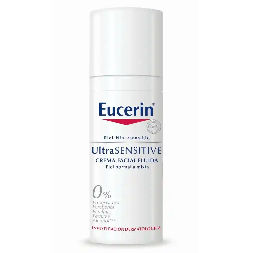 Eucerin Tratamiento Piel Hipersensible Crema Facial Fluida
