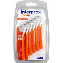 Interprox Cepillos Dentales Plus Sup.Micrx6