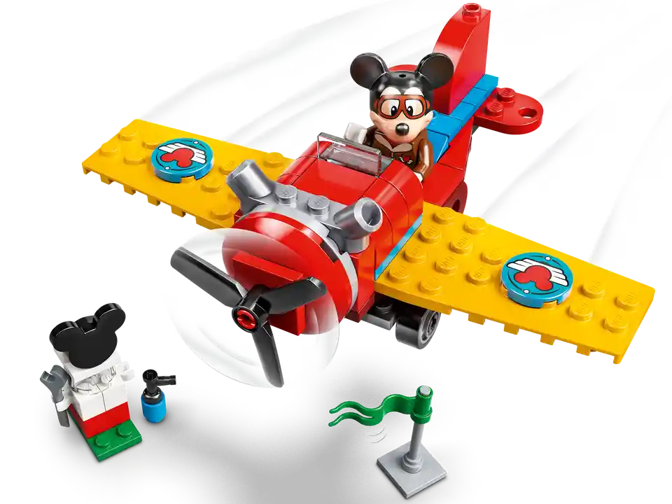 Lego Set de Construcción Avión Clásico de Mickey Mouse