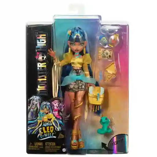 Monster High Muñeca Cleo Nuevo Look - HXH74
