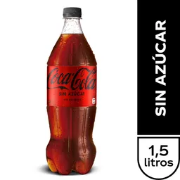 6x Coca Cola Zero Pet 1.5cc