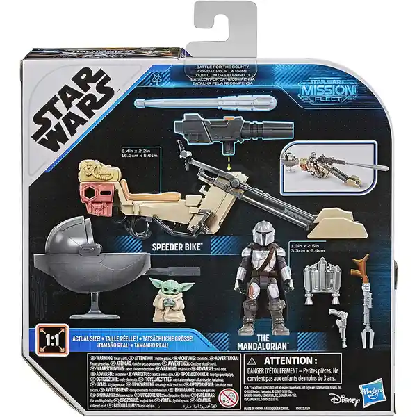 Hasbro Juguete Star Wars Misión Fleet Mando Child Speeder E9680