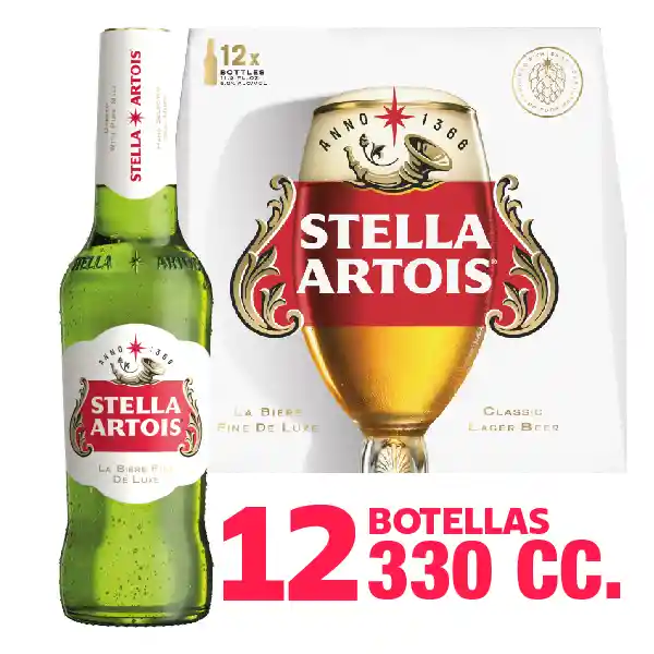 Stella Artois Cervezasin Alcohol Ow 330 Cc.