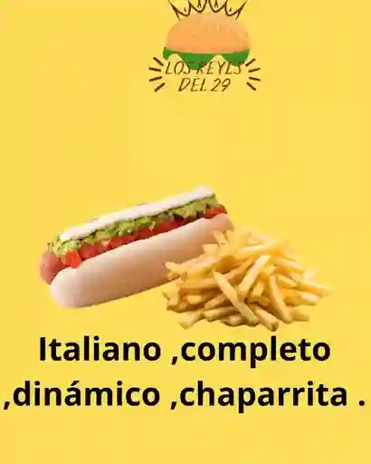 Dinámico Xl + Papas