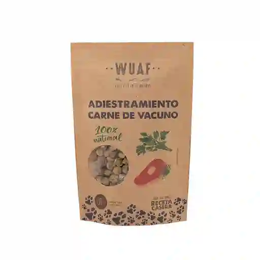 Wuaf Snack para Perro Adiestramiento con Carne de Vacuno