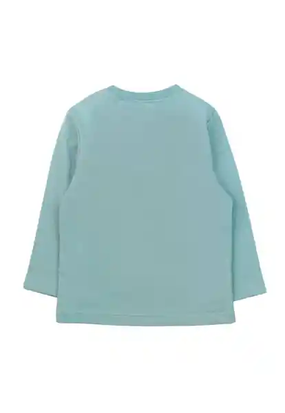 Polera Relieve Day to Day 702 Esmeralda Claro 3 a 6 Meses Ficcus