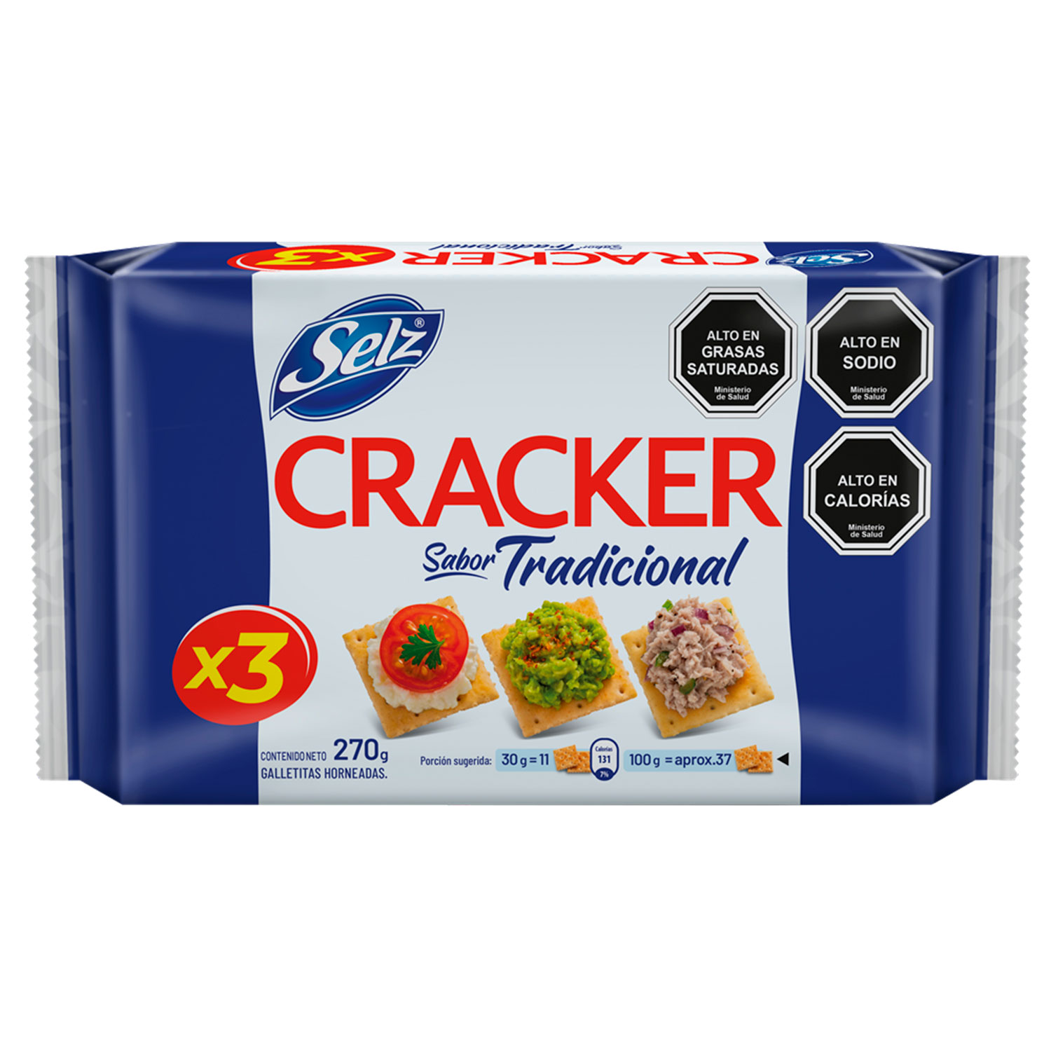 Galleta Cracker Tripack