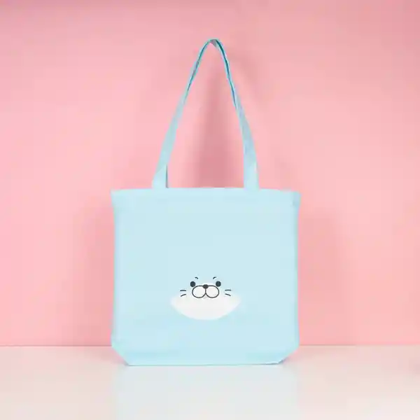 Bolsa de Compras Azul Miniso