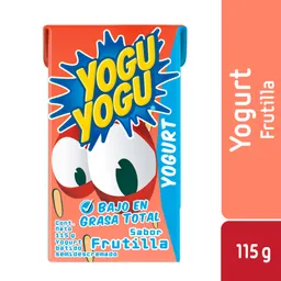 Yogu Yogu Yogurt Sabor a Frutilla
