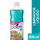 Limpiador Desinfectante de Pisos Poett Alegra Tu Día (Botella) 900 ml