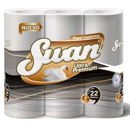 Swan Papel Higiénico Ultra Premium Doble Hija 22 m