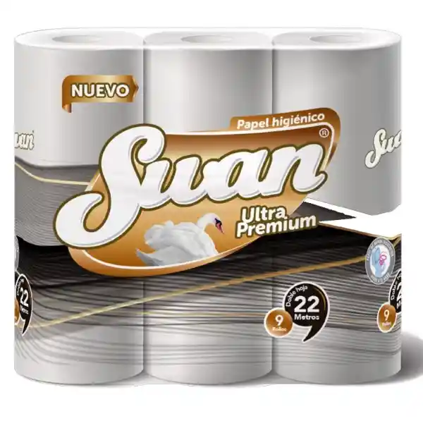 Swan Papel Higiénico Ultra Premium Doble Hija 22 m