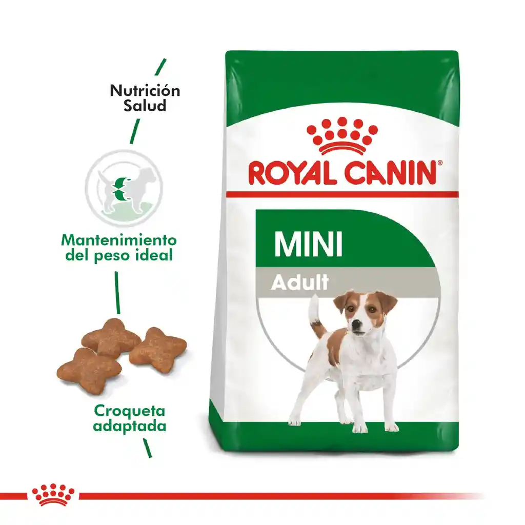 Royal Canin Alimento Para Perro Mini Adulto 10 Meses 1 Kg