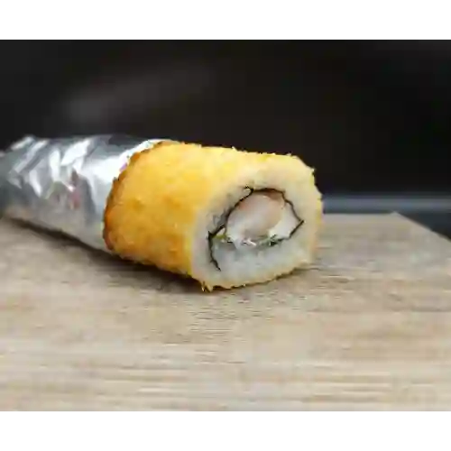 Hand Roll Camarón, Queso Crema, Cebollín