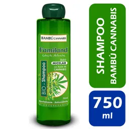 Familand Shampoo Bio con Bambú y Aceite de Cannabis